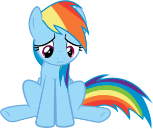 Unsubscribe sad unicorn