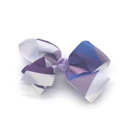 multi-coloured-childrens-kids-ribbon-hair-bows-clip-light-purple-1