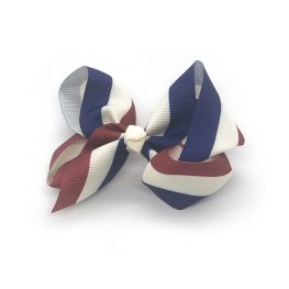 pretty-in-stripes-maroon-and-blue-childrens-kids-hair-bow-clip-1