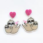 Joy With Jo Reviews mothers day cute sloth earrings 1