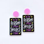 Joy With Jo Reviews be the reason someone smiles earrings 1