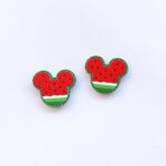 Joy With Jo Reviews cute mickey watermelon stud earrings 1a