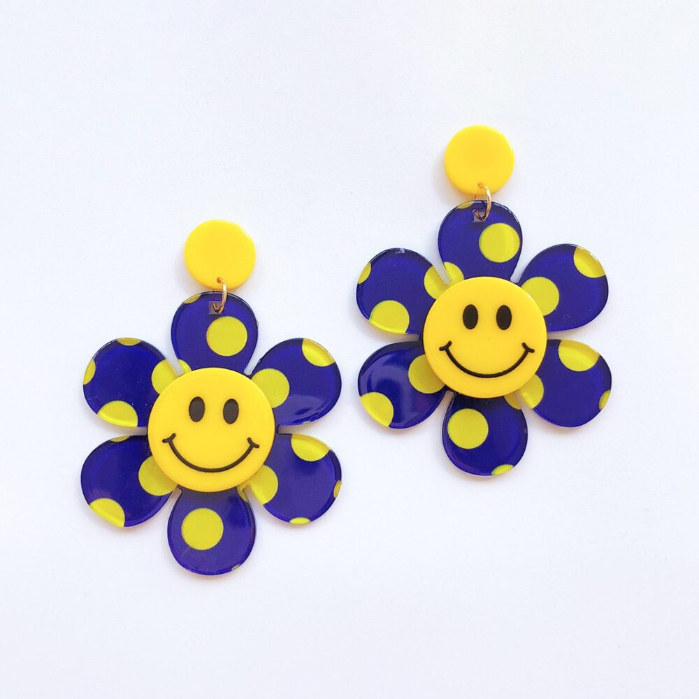 just-smile-and-be-happy-floral-earrings-blue-1