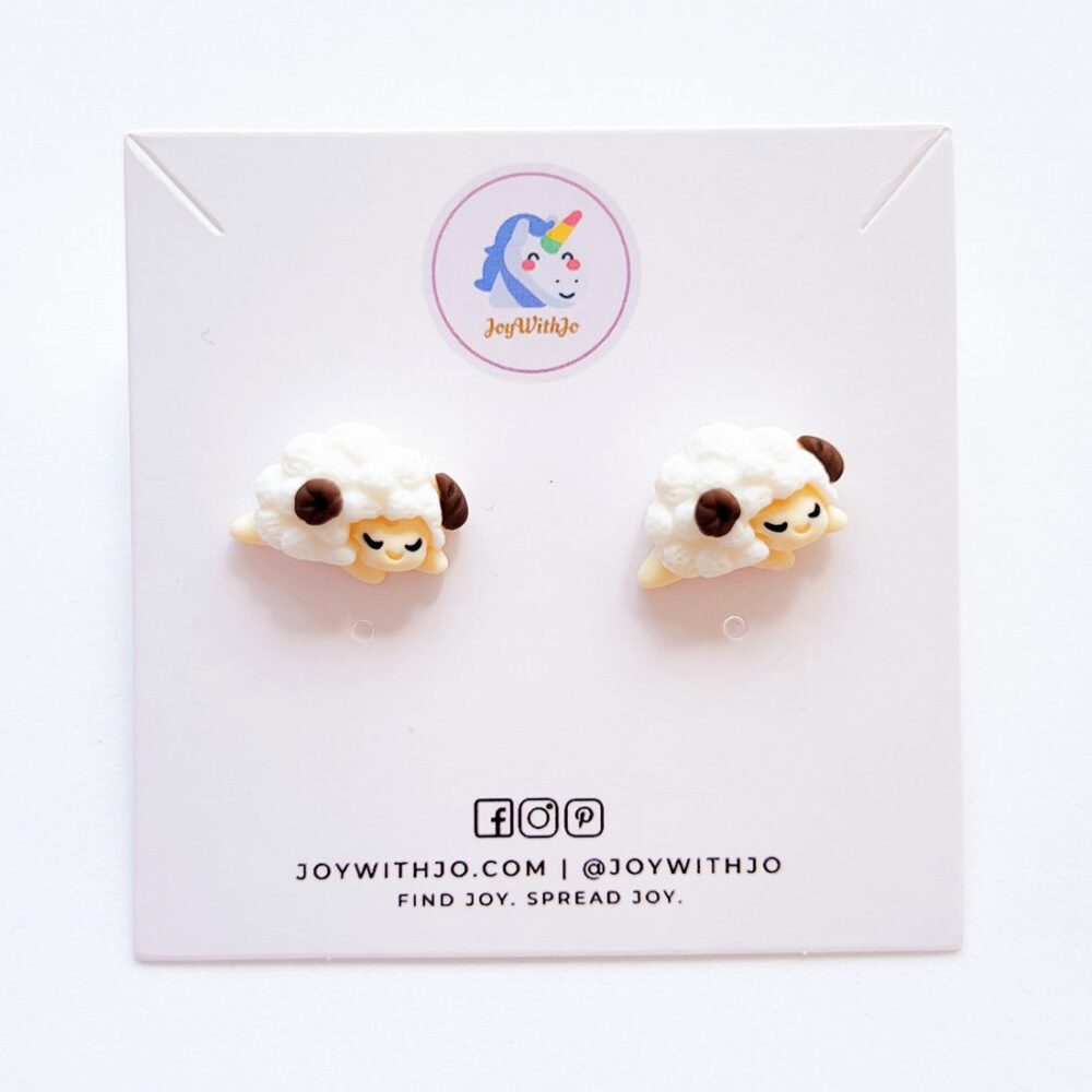 cute-sleeping-ram-mini-stud-earrings-1