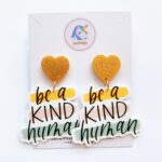 Joy With Jo Reviews kindness day be a kind human earrings 1