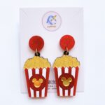 Joy With Jo Reviews mickey popcorn earrings