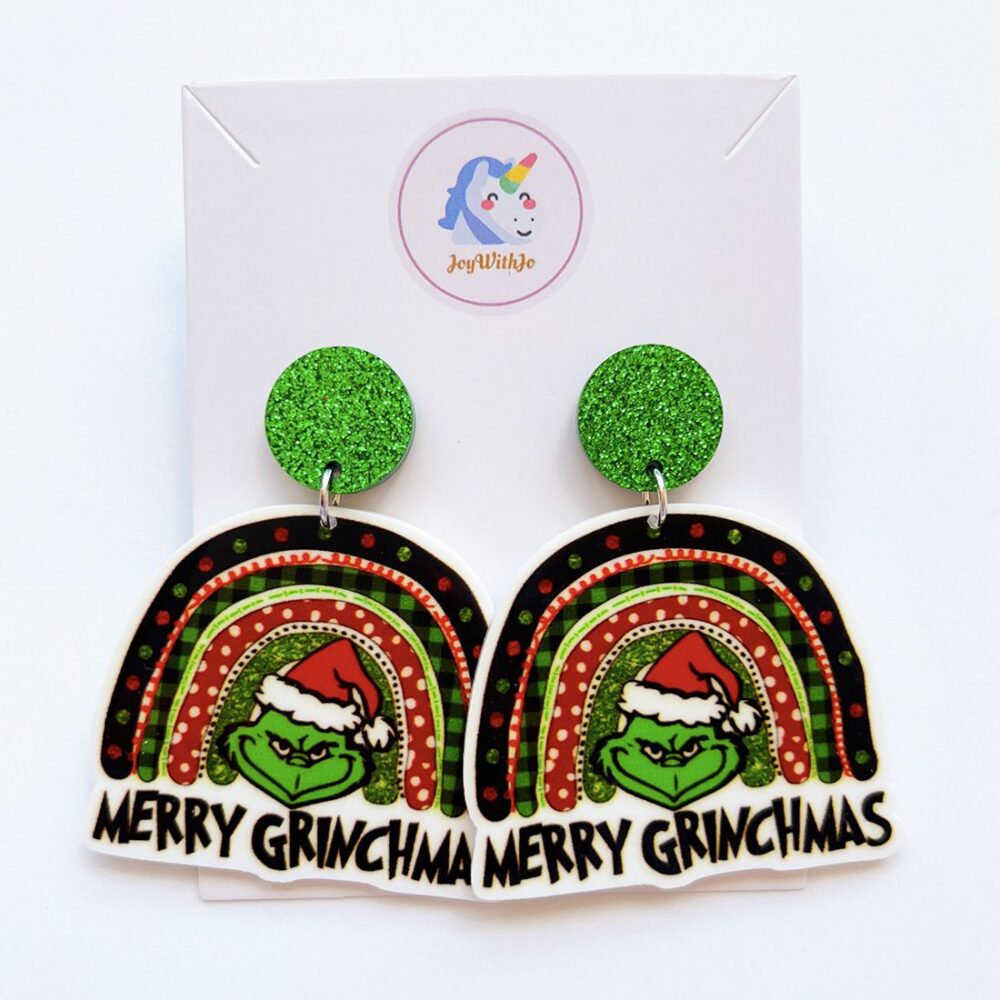 rainbow-merry-grinchmas-christmas-earrings-1