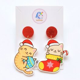 cute-cat-christmas-earrings-1