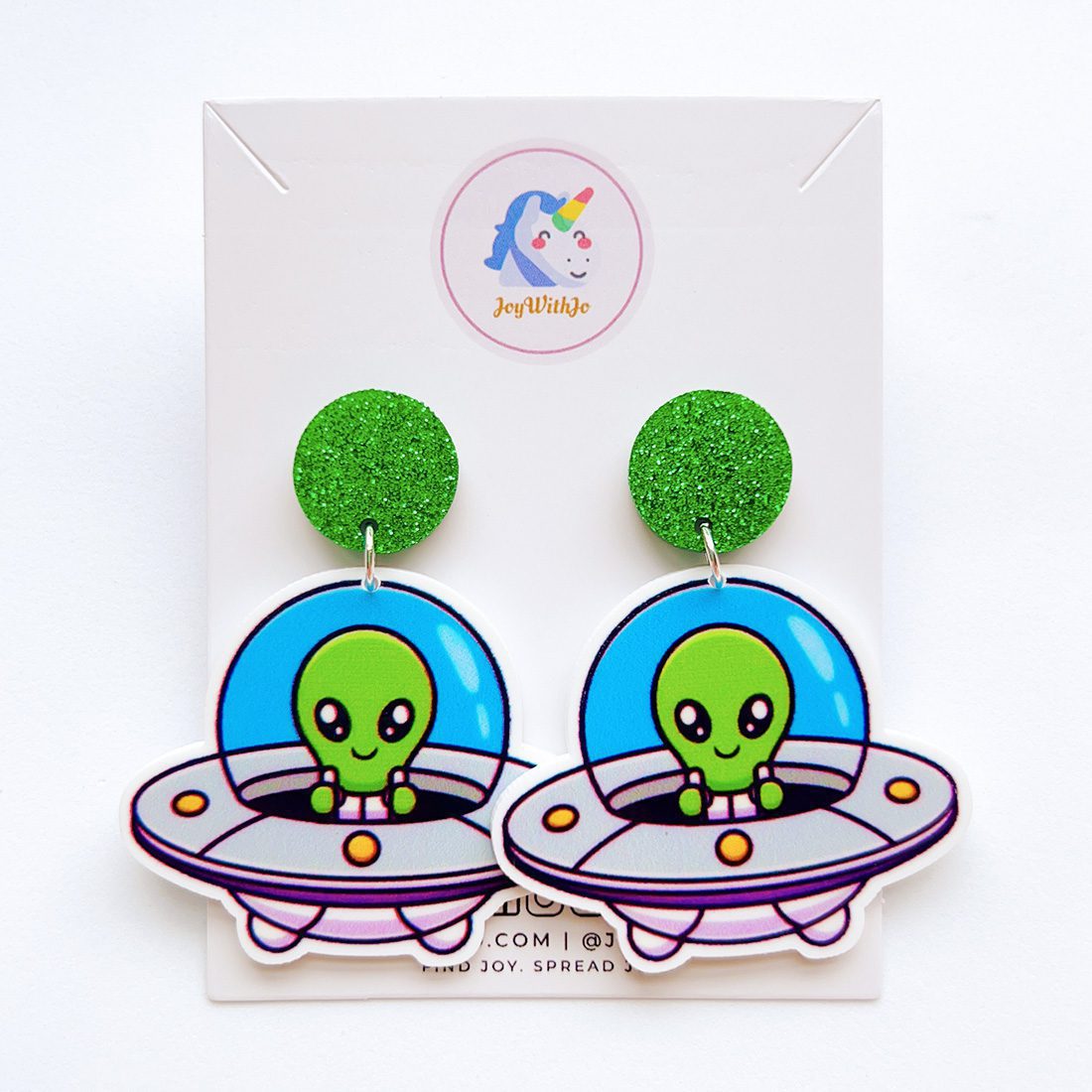Out Of This World Alien Earrings - Joy With Jo