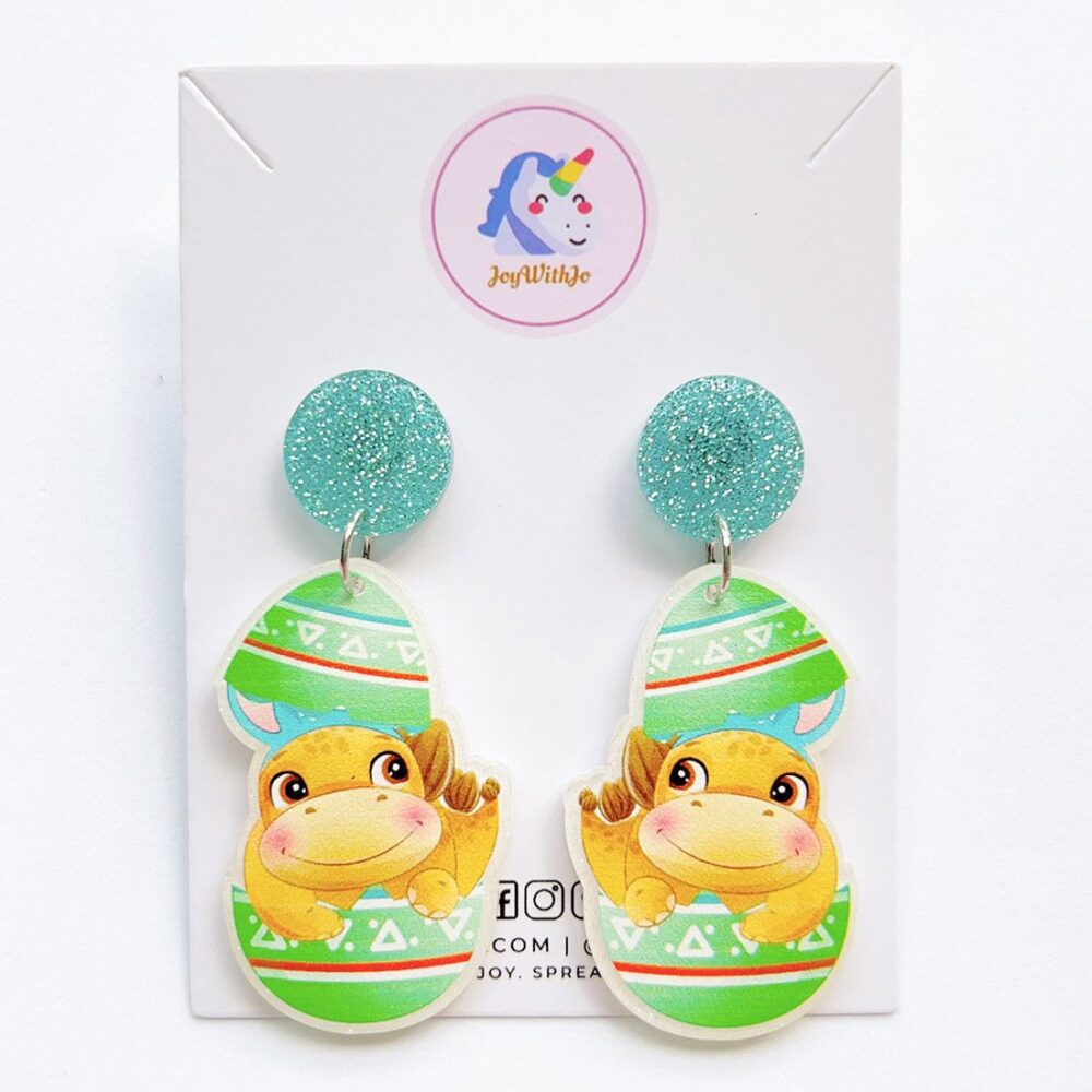 cute-dinosaur-easter-egg-easter-dangle-earrings-green-1