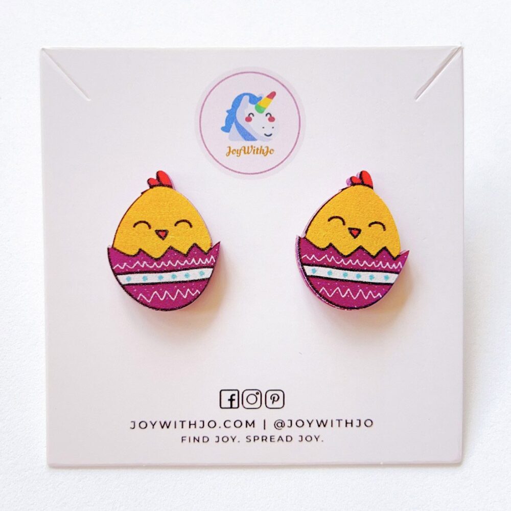 cute-studs-easter-egg-easter-chick-dangle-earrings-fuchsia-printed-1a