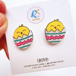 cute-studs-easter-egg-easter-chick-dangle-earrings-white-1b