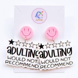 adulting-would-not-recommend-funny-earrings-1