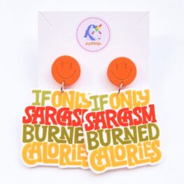 sarcasm-burned-calories-funny-earrings-1b