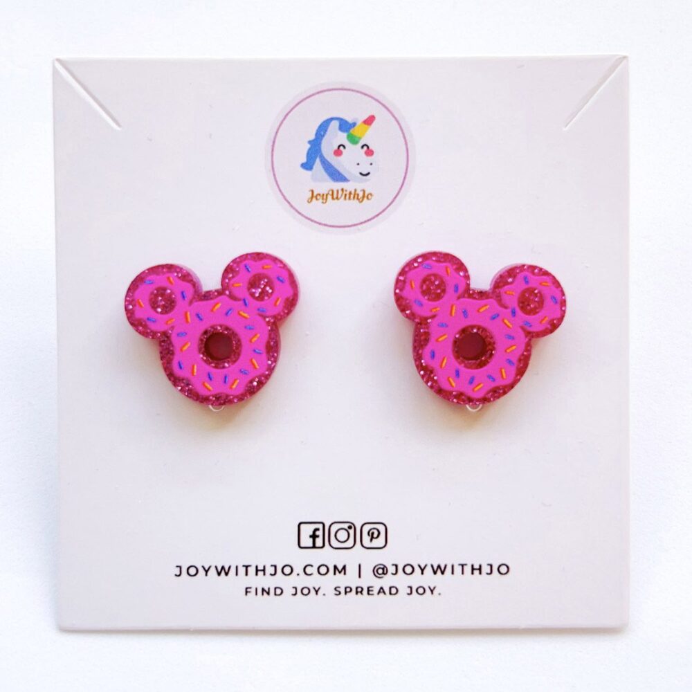 cute-doughnut-mickey-stud-earrings-1