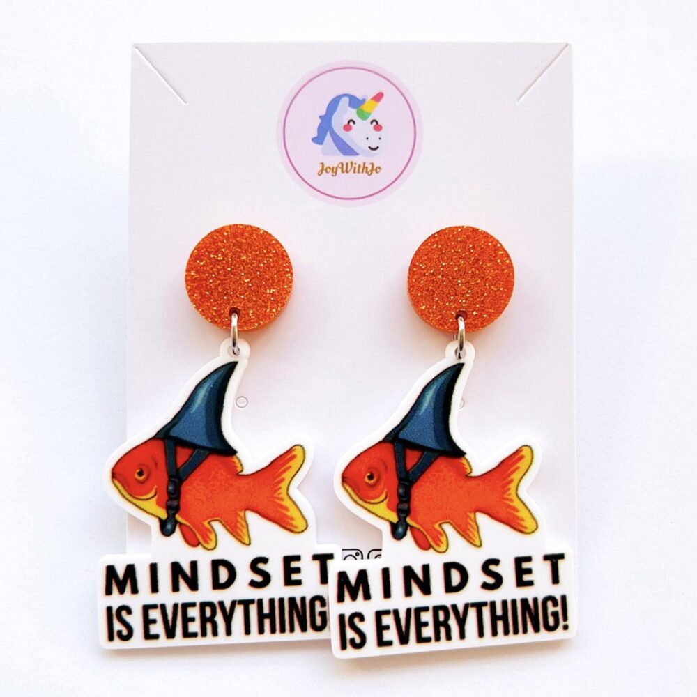 mindset-is-everything-inspirational-funny-quirky-earrings