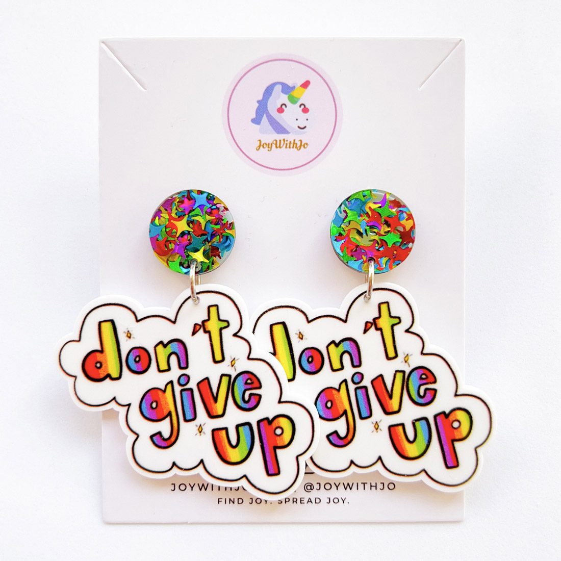 dont-give-up-motivational-inspirational-earrings dont-give-up-motivational-inspirational-earrings