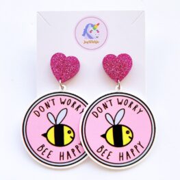 dont-worry-be-happy-inspirational-bee-earrings-1a