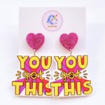 Joy With Jo Reviews you got this motivational inspirational earrings