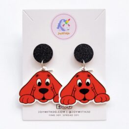 Clifford-The-Big-Red-Dog-earrings