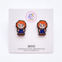 chucky-stud-earrings-halloween-earrings