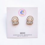 Joy With Jo Reviews cute little mummy halloween earrings