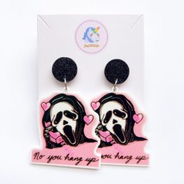 no-you-hang-up-ghostface-halloween-earrings