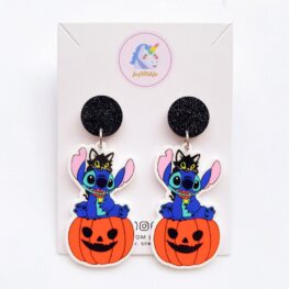 pumpkin-stitch-halloween-earrings