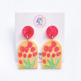 ravishing-red-tulips-floral-earrings