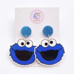 Joy With Jo Reviews cookie monster earrings