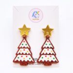 Joy With Jo Reviews oh christmas tree earrings 1