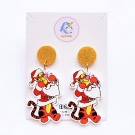 santa-tigger-christmas-earrings