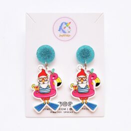 summer-santa-christmas-earrings-1