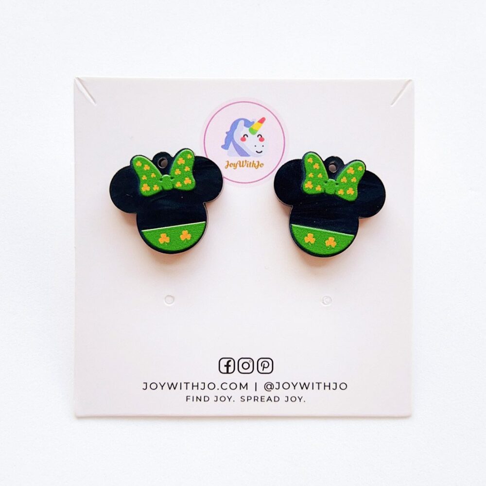 cute-minnie-stud-earrings-st-patricks-day-earrings