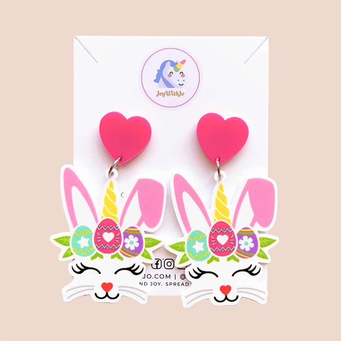 cute-unicorn-bunny-easter-earrings cute-unicorn-bunny-easter-earrings