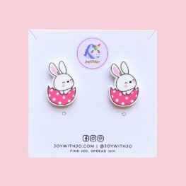 pink-polka-dot-easter-bunny-stud-earrings-easter-earrings