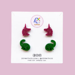 cute-unicorn-dinosaur-stud-earrings