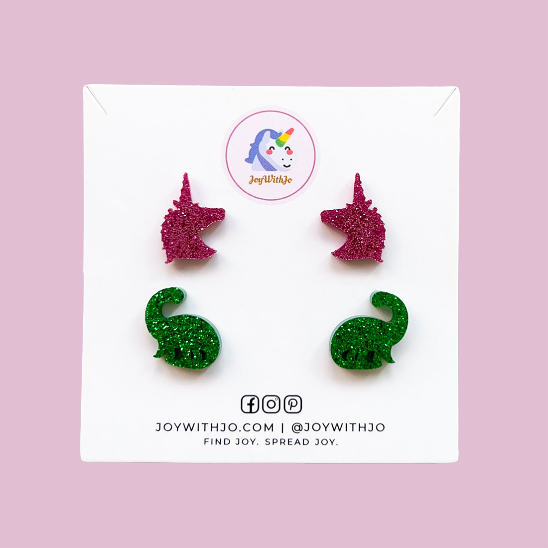 cute-unicorn-dinosaur-stud-earrings cute-unicorn-dinosaur-stud-earrings