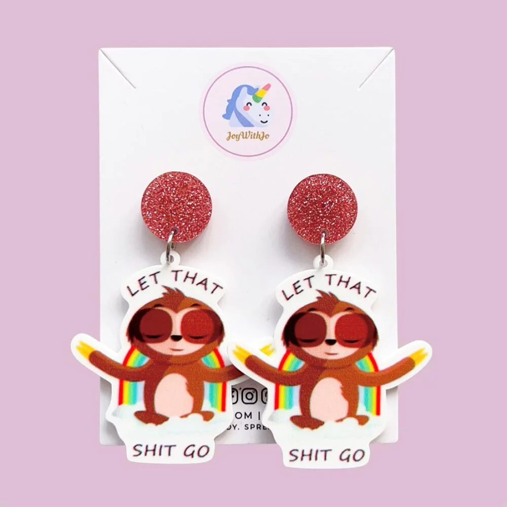 let-that-go-cute-sloth-inspirational-earrings