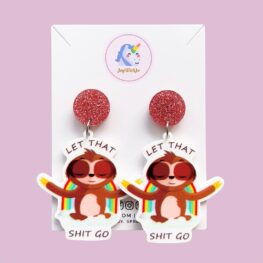 let-that-go-cute-sloth-inspirational-earrings
