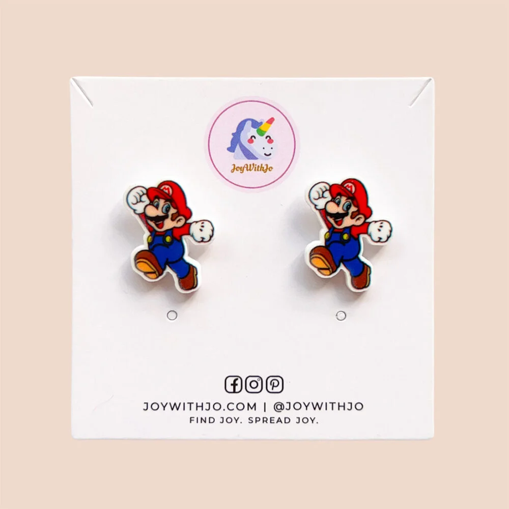 super-mario-earrings
