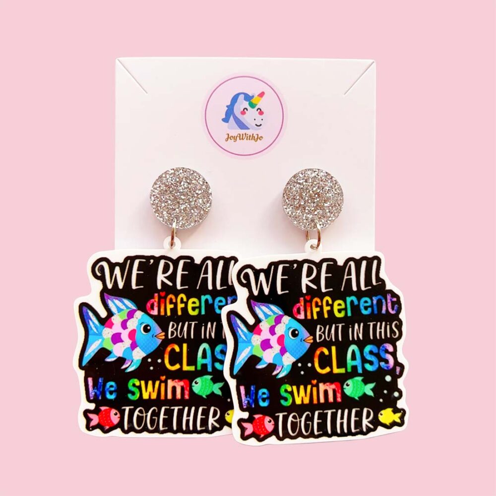 we-swim-together-rainbow-fish-teacher-earrings