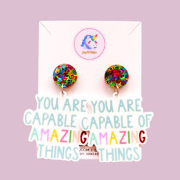 you-are-capable-of-amazing-things-quote-earrings