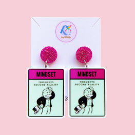 mindset-thoughts-become-reality-quote-earrings