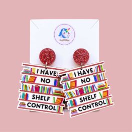 i-have-no-shelf-control-book-week-earrings