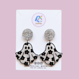 cute-floral-ghost-acrylic-earrings-halloween-earrings