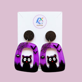 glitter-black-cat-cut-out-acrylic-earrings-halloween-earrings