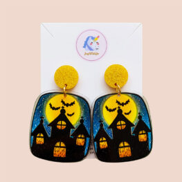 haunted-house-acrylic-earrings-halloween-earrings