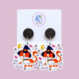 one-cheeky-cat-witch-hat-halloween-earrings-1