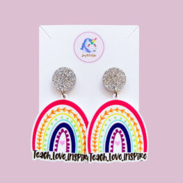 teach-love-inspire-rainbow-teacher-earrings